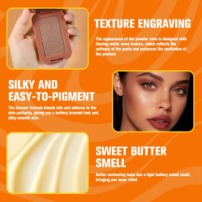 Bronzer Makeup Contour Sticks Cosmetics Contouring for Face Bronzers and Illuminators Matte Shading Palette Powder Nyxmakeup