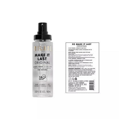 Milani Make It Last Original Natural Finish Setting Spray