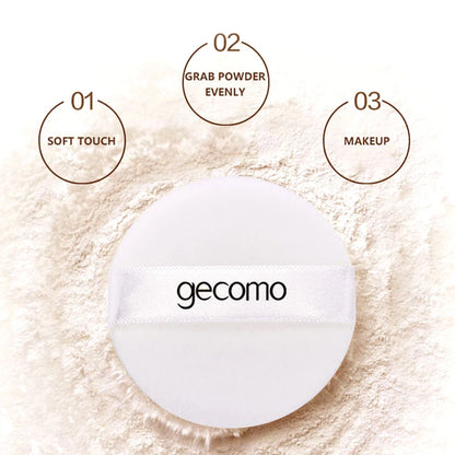 Gemeng Powder Makeup Setting Powder Durable Waterproof Sweat Proof Makeup Concealer Honey Powder