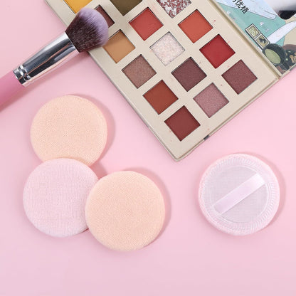 Cosmetics Makeup Sponge 12 PCS Fluffy Make up Foundation Applicator Face Blending Setting Pads Matte Loose Powder Body Paint Wet Dry Application Brushes(Pink/Skin Color)