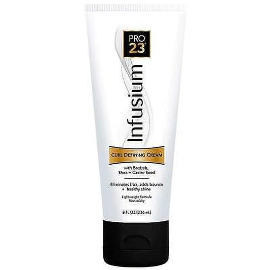 Pro 23 Curl Defining Hair Cream Eliminates Frizz Adds Bounce Shine 8Oz