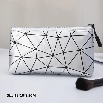 PU Waterproof Small Cosmetic Bag Makeup Pouches Case Makeup Brushes Cosmetics Handbags Make up Organizers Storage Bags for Women