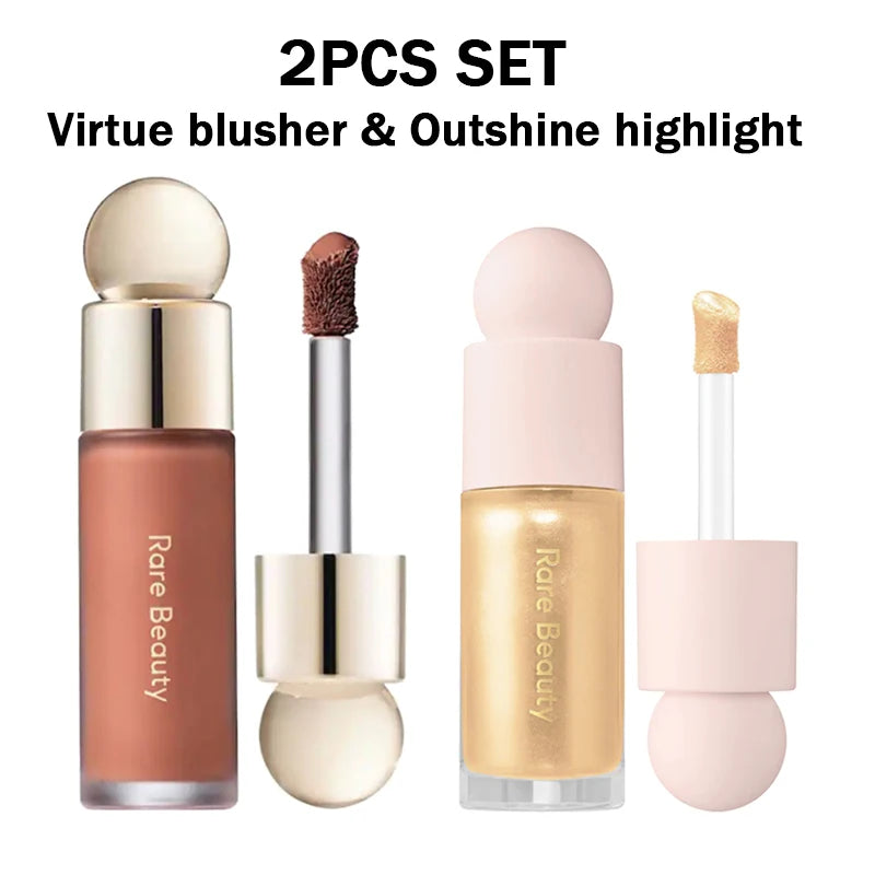 Powder Highlighter Blush Water Light Shimmer Waterproof Long Last Face Illuminator Brighten Light Liquid Highlighter