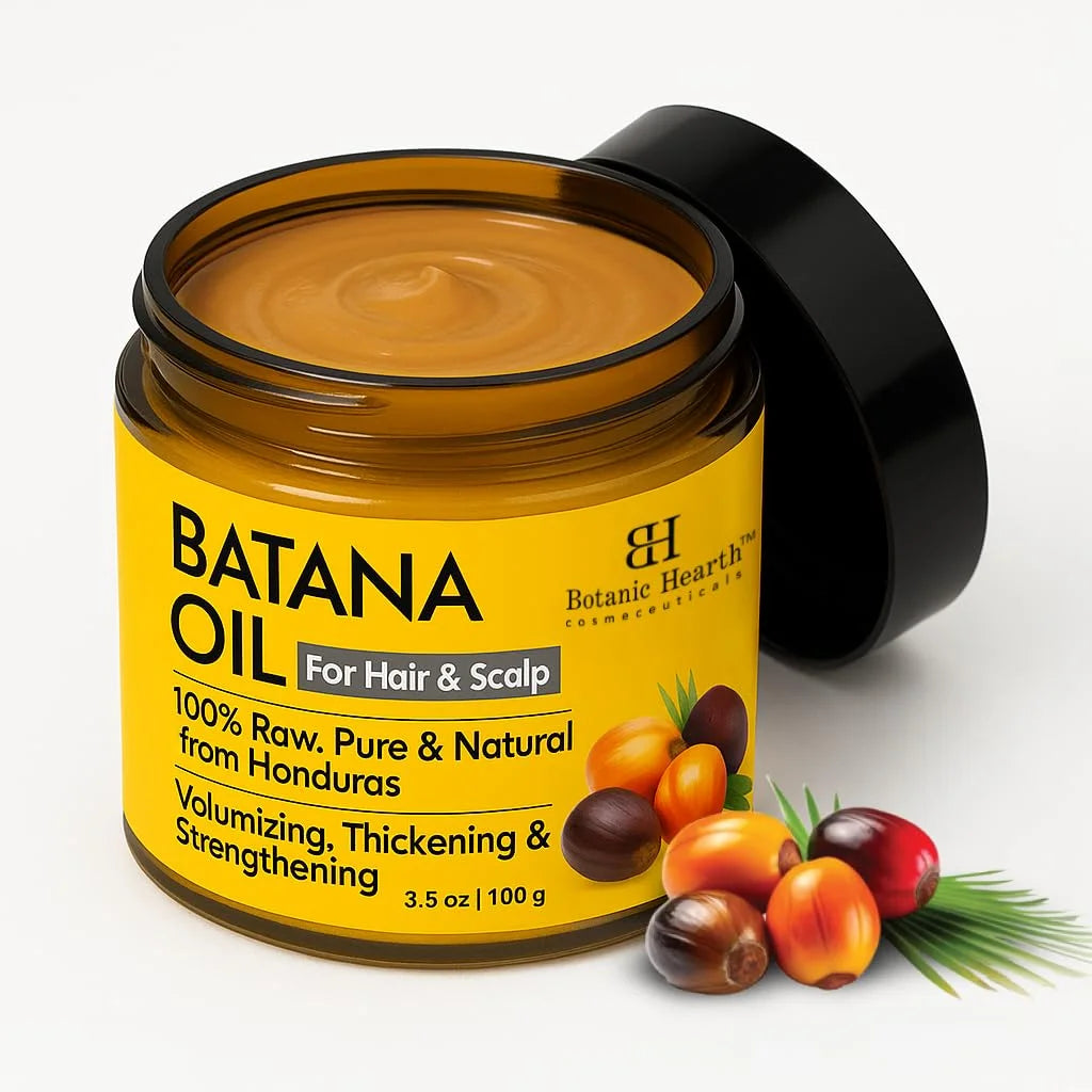 Batana Oil for Hair Growth | Batana Butter (3.5 Fl Oz) | Deeply Nourishing & Revitalizing Hair & Skin Care
