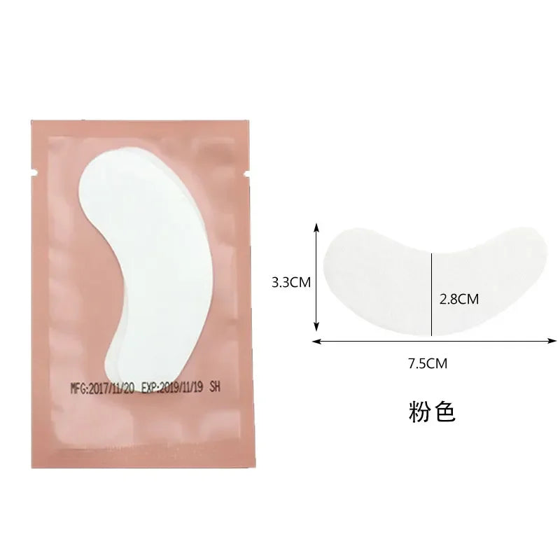 50 Pairs Eyelash under Eye Patches Eye Pad Isolation Remove Hydrogel Eye Patch Sticker Gasket Eyelash Extension Makeup Tools