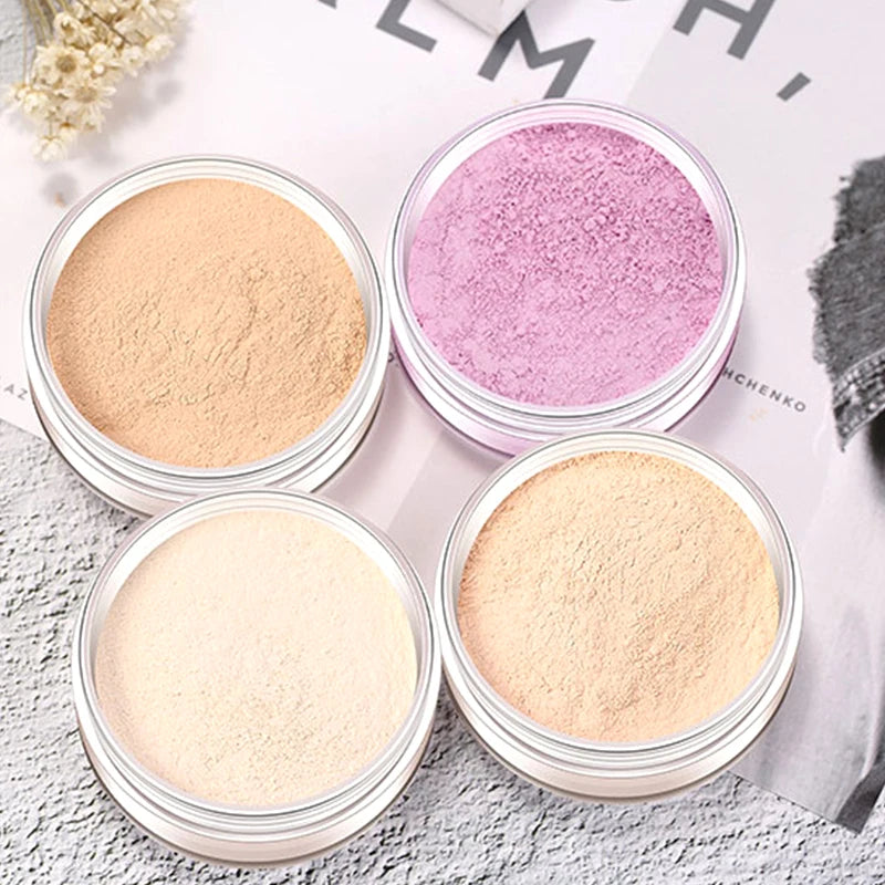 Gemeng Powder Makeup Setting Powder Durable Waterproof Sweat Proof Makeup Concealer Honey Powder