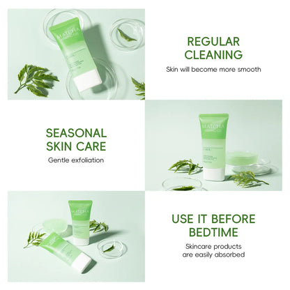 Matcha Exfoliating Exfoliate Peeling Gel Facial Scrub Moisturise Nourishing Repair Scrubs Face Cream Skin Care 60G