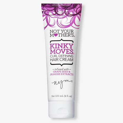 Kinky Moves Curl Defining Hair Cream to Enhance Natural Curls, 4 Fl Oz