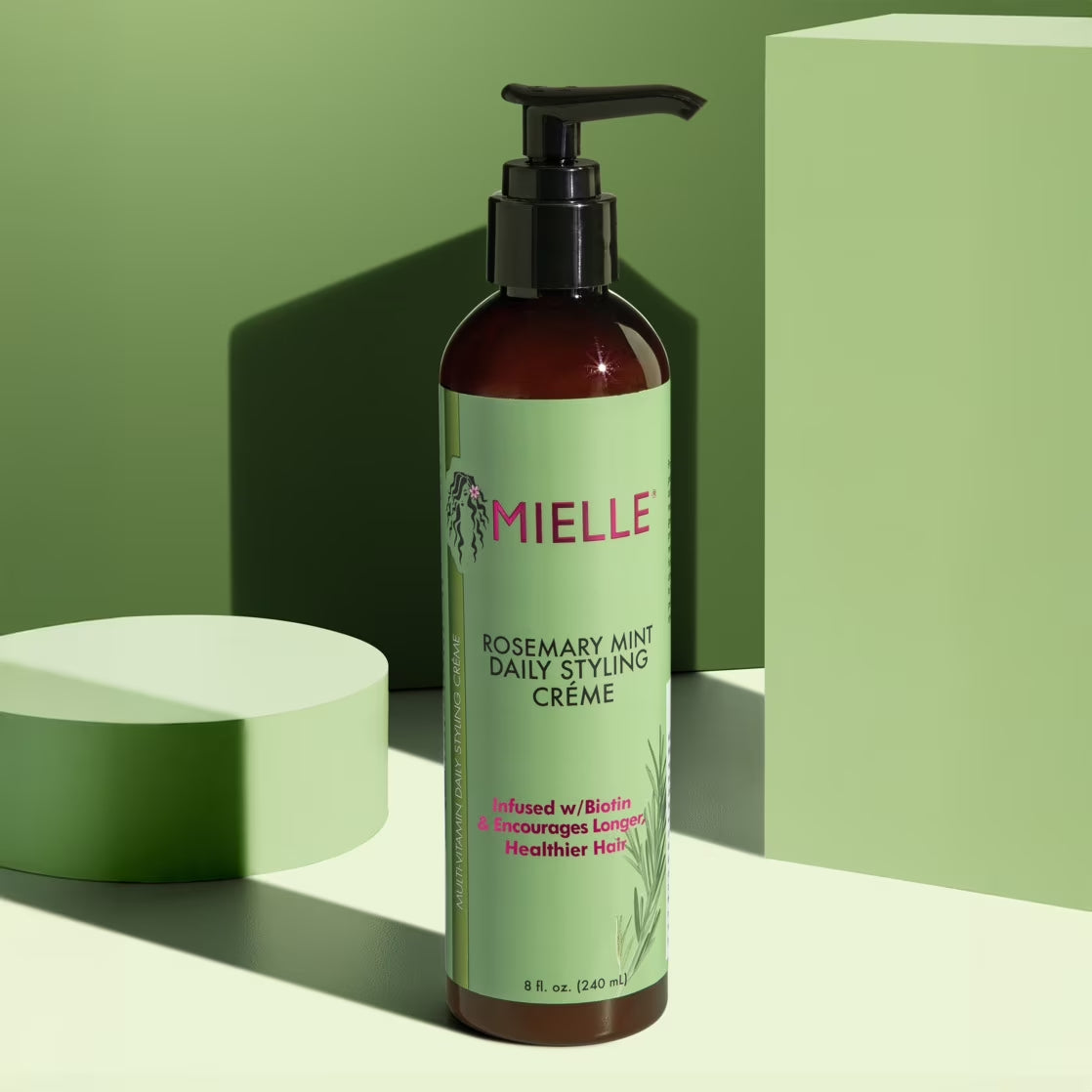 Mielle Rosemary Mint Daily Styling Curl Cream - 8 Fl. Oz.