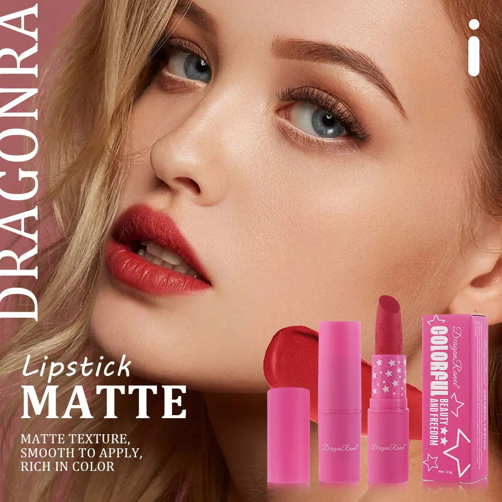 9 Colors Velvet  Pencil Waterproof Long Lasting Sexy Nude Pink Lip Stick Non-Stick Cup Makeup Lip Tint Cosmetics