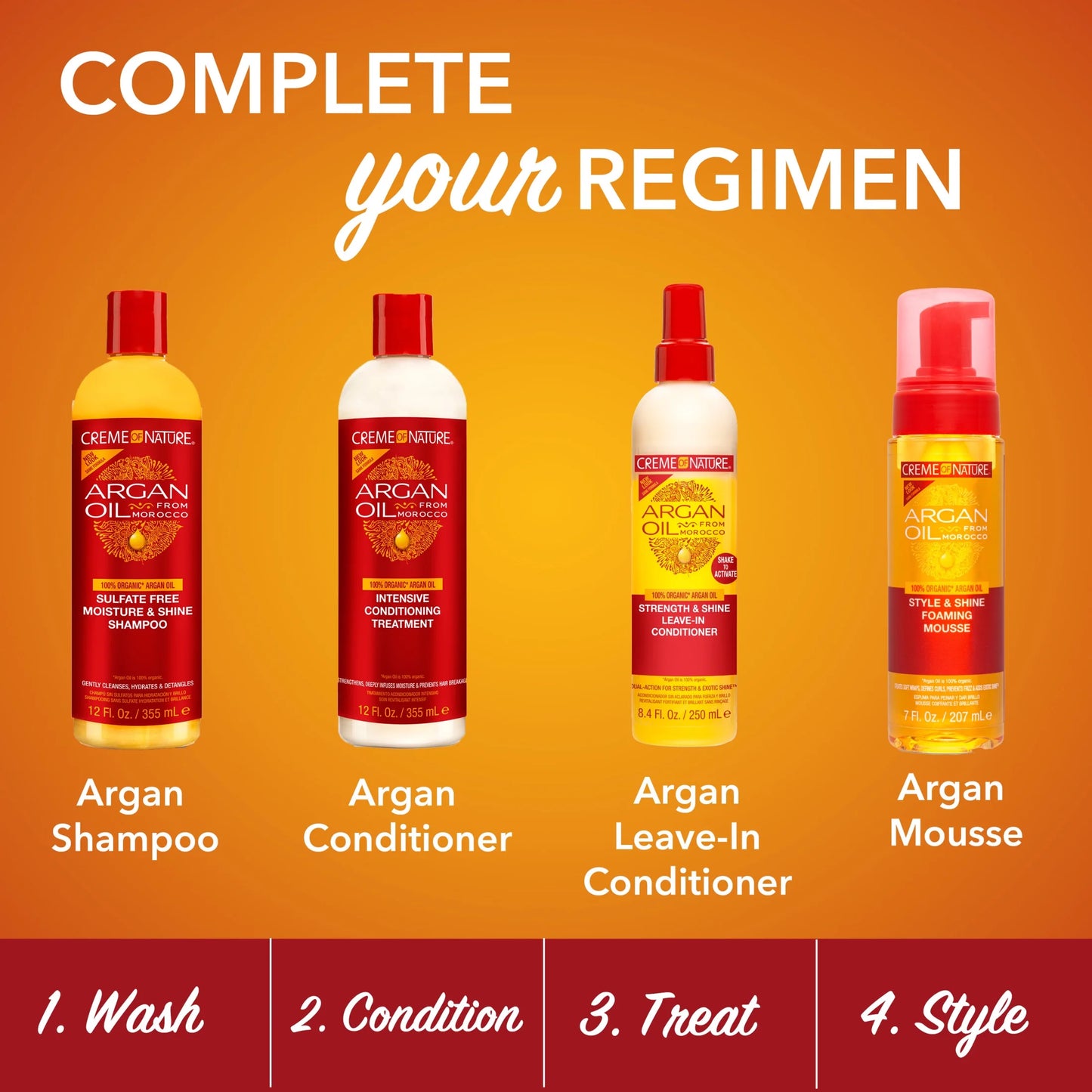 Argan Oil Strength & Shine Leave-In Conditioner, 8.45 Fl Oz