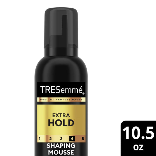 Tresemme Hair Mousse Extra Hold for 24H Touchable Hold & Volume with Pro Lock Tech 10.5 Oz