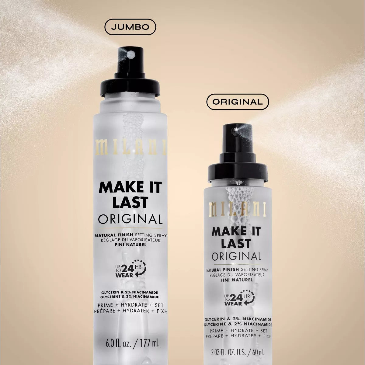 Milani Make It Last Original Natural Finish Setting Spray