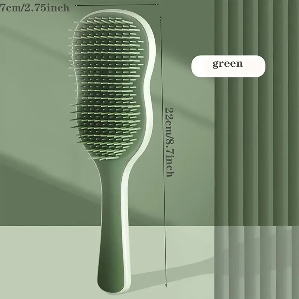 Massage Hair Comb anti Detangling Hairbrush Hair Styling Detangler Fast Blow Drying Curling Hair Brushes Comb Hairdressing Tools