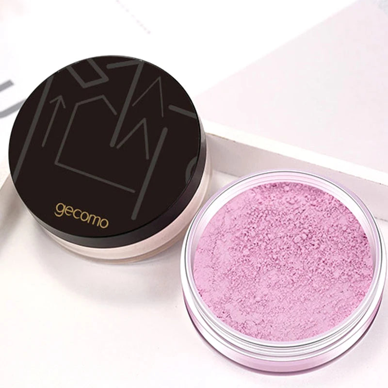 Gemeng Powder Makeup Setting Powder Durable Waterproof Sweat Proof Makeup Concealer Honey Powder