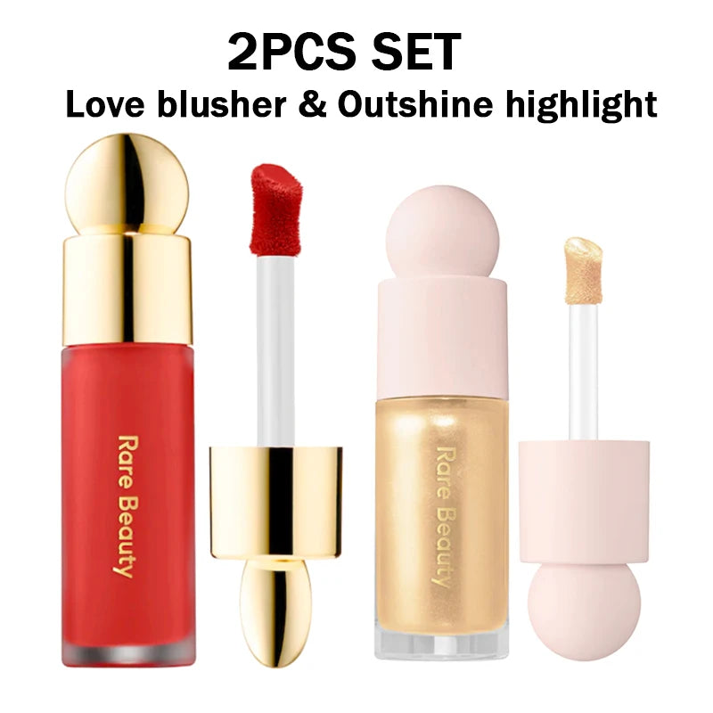 Powder Highlighter Blush Water Light Shimmer Waterproof Long Last Face Illuminator Brighten Light Liquid Highlighter