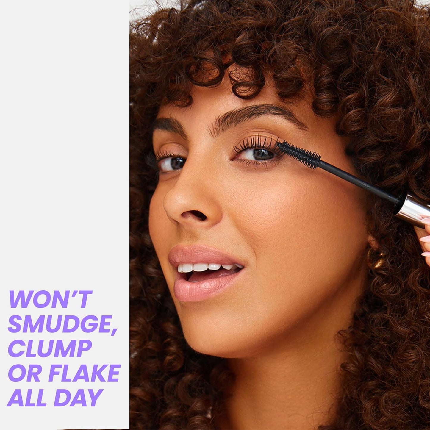 Mascara - Black Mascara for Volume, Length, and Curl - Lengthening, Volumizing & Smudge Proof Lash Makeup