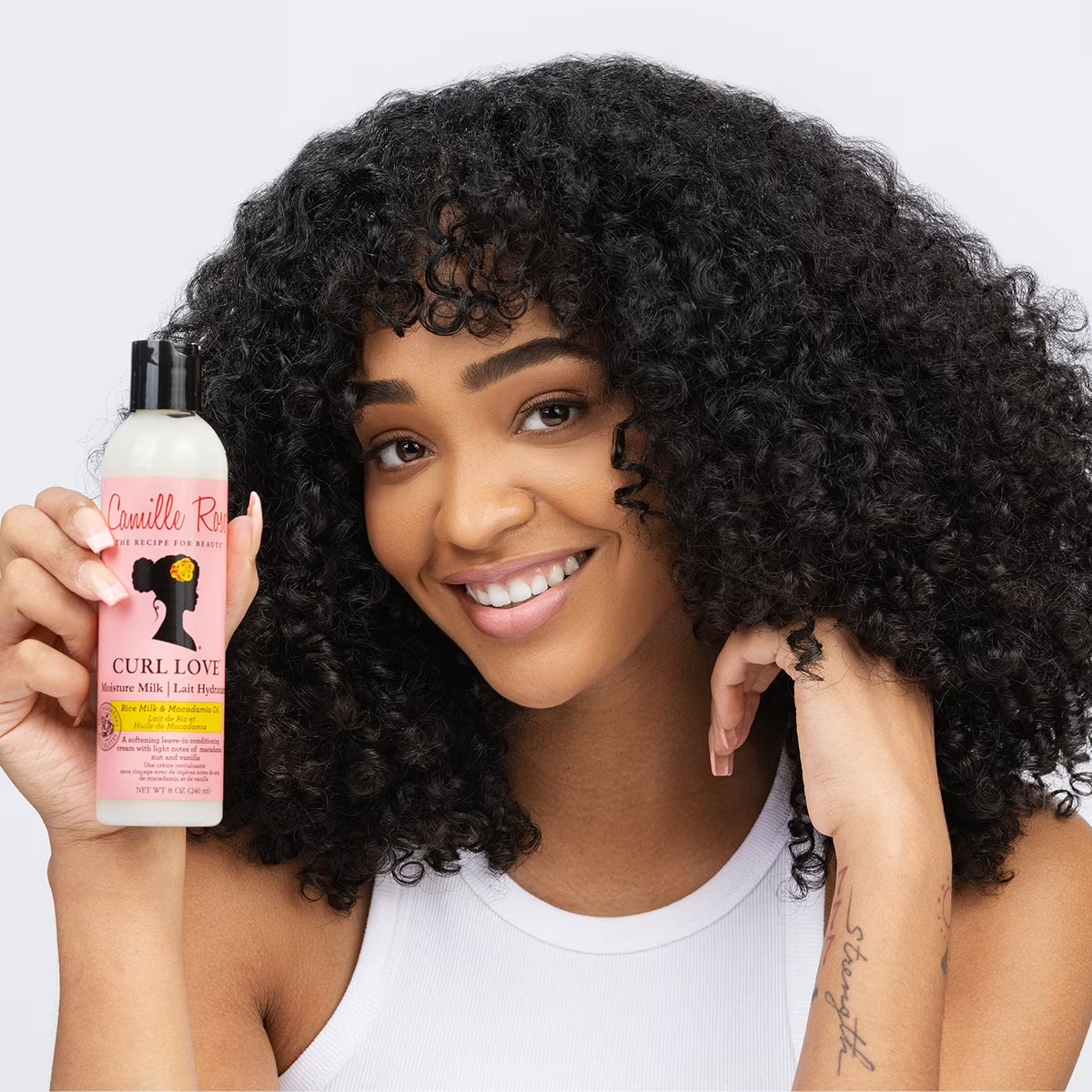 (4 Pack)  Curl Love Soften & Nourish Moisture Milk with Rice Milk & Macadamia Oil, 8Oz