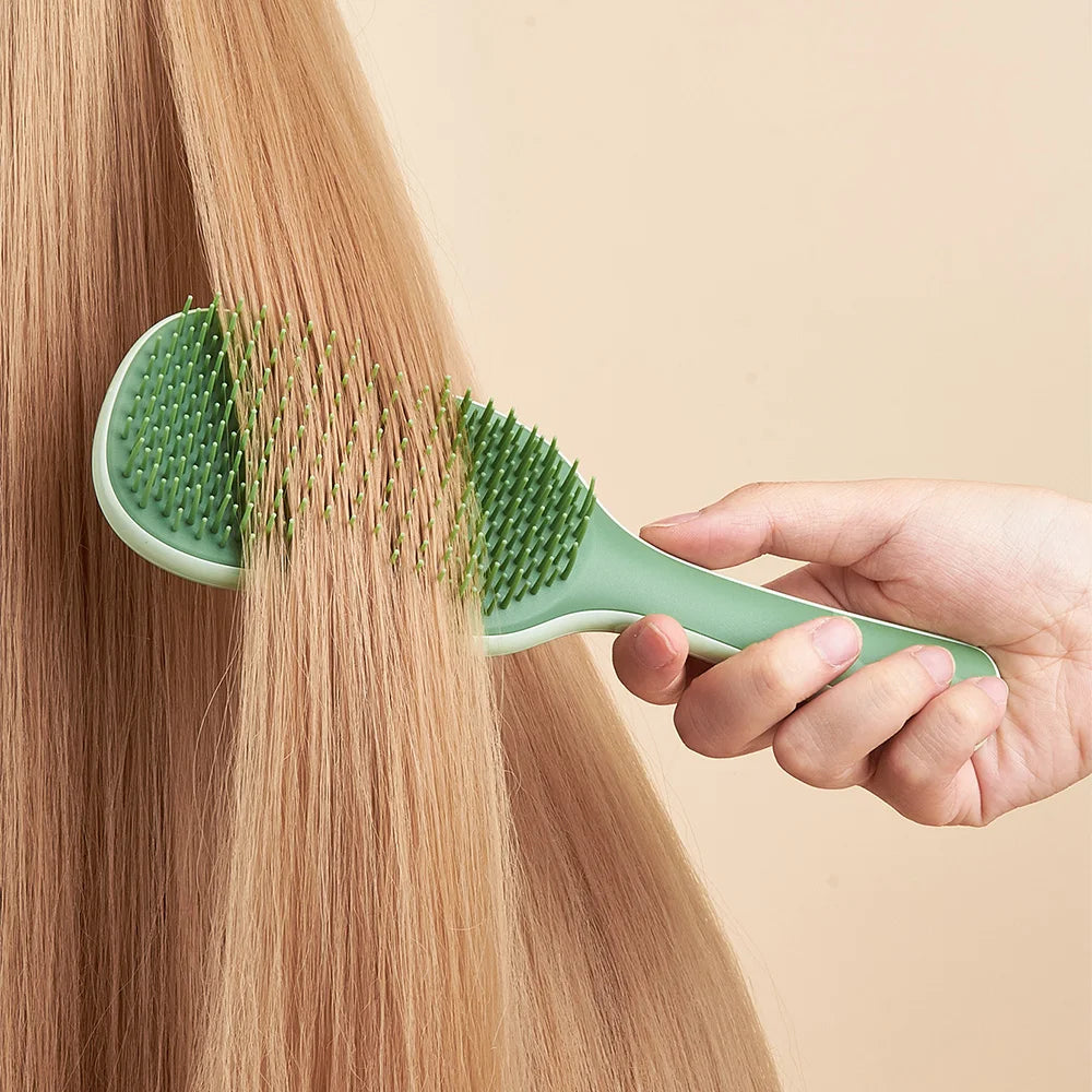 Massage Hair Comb anti Detangling Hairbrush Hair Styling Detangler Fast Blow Drying Curling Hair Brushes Comb Hairdressing Tools