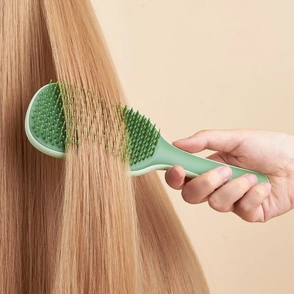 Massage Hair Comb anti Detangling Hairbrush Hair Styling Detangler Fast Blow Drying Curling Hair Brushes Comb Hairdressing Tools