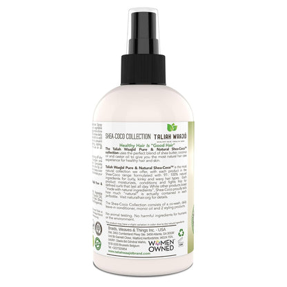 Taliah Waajid Shea-Coco Daily Leave-In Conditioner – 8Oz – Moisturizing Detangler for Natural Curly, Kinky & Wavy Hair – Lightweight Hydration with Shea Butter & Coconut.