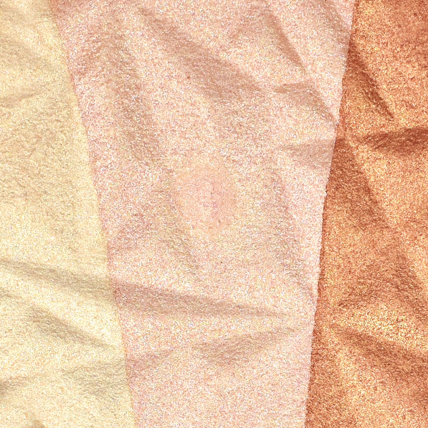 Just Glow Highlighter, Pressed Powder, Shimmery Glow, Rose Gold 3 Shades in 1