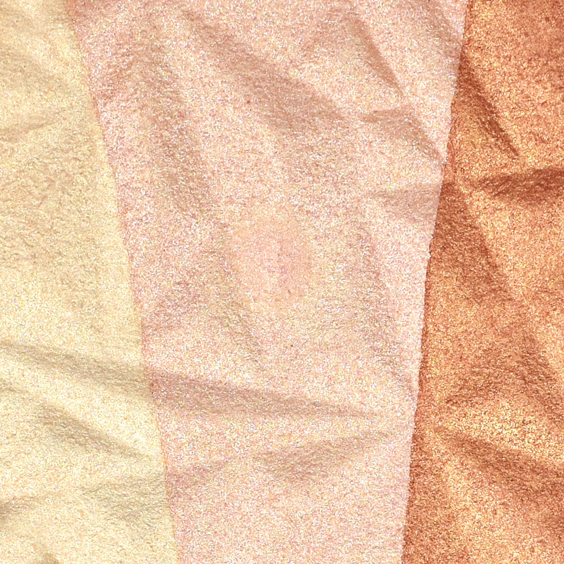Just Glow Highlighter, Pressed Powder, Shimmery Glow, Rose Gold 3 Shades in 1