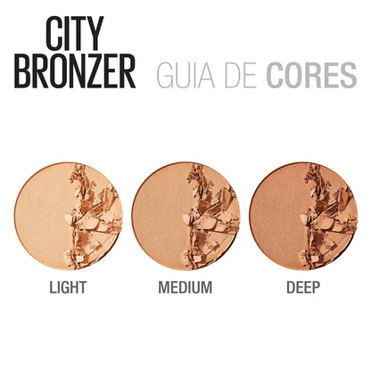 Maybelline New York City Bronzer Powder Makeup and Contour, 200, 0.32 Oz