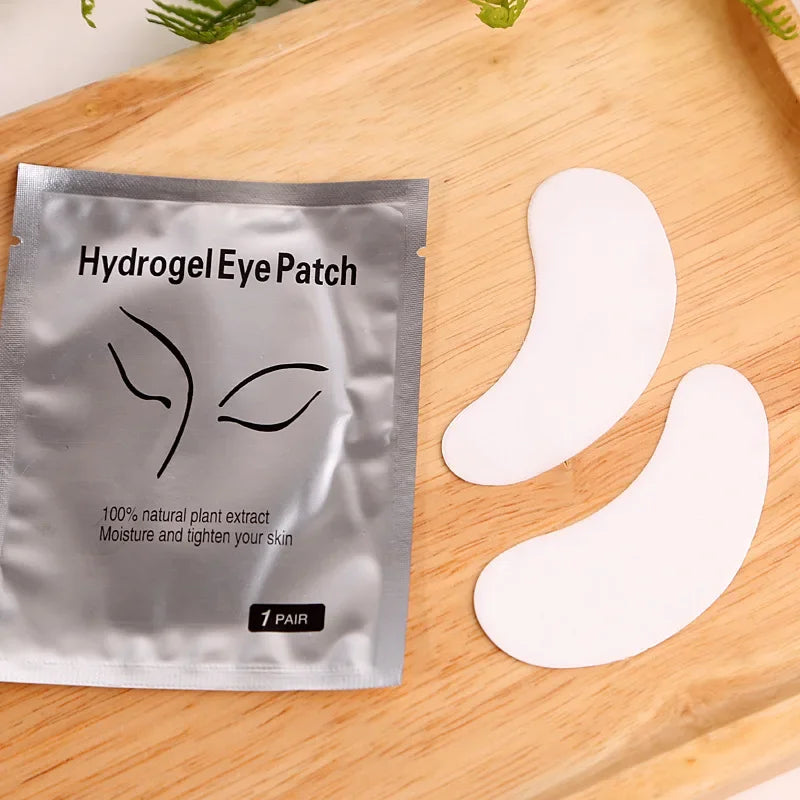 50 Pairs Eyelash under Eye Patches Eye Pad Isolation Remove Hydrogel Eye Patch Sticker Gasket Eyelash Extension Makeup Tools