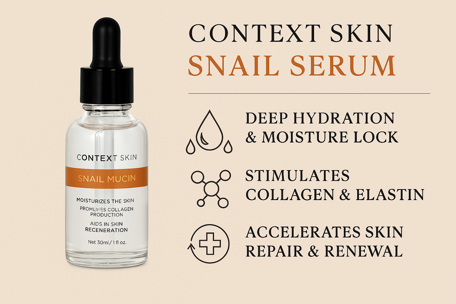 Snail Collagen Face Serum