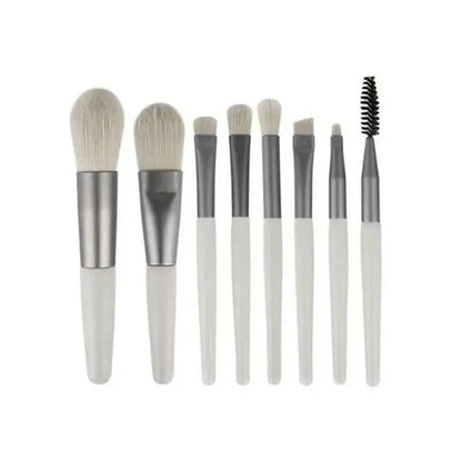 8Pcs Mini Travel Portable Soft Makeup Brushes Set