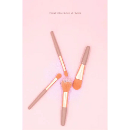 8Pcs Mini Travel Portable Soft Makeup Brushes Set