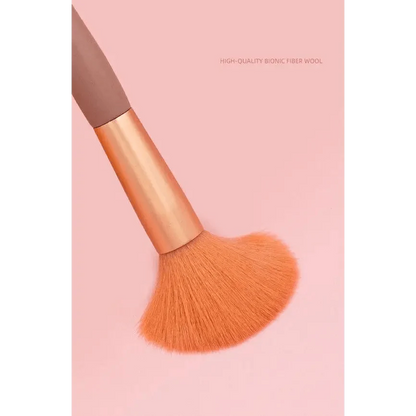 8Pcs Mini Travel Portable Soft Makeup Brushes Set